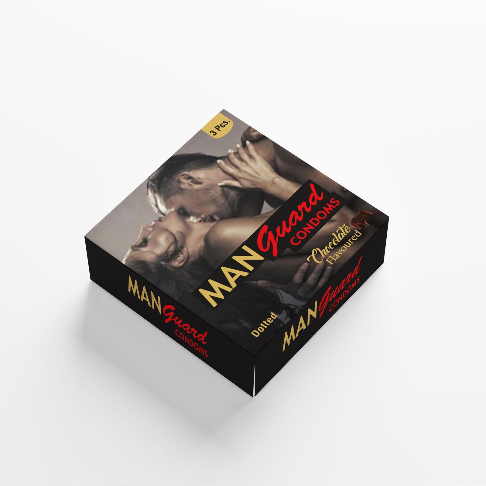 Manguard Condoms Chocolate Flavour | Pack of 6 (18 Sheets) - Image 4